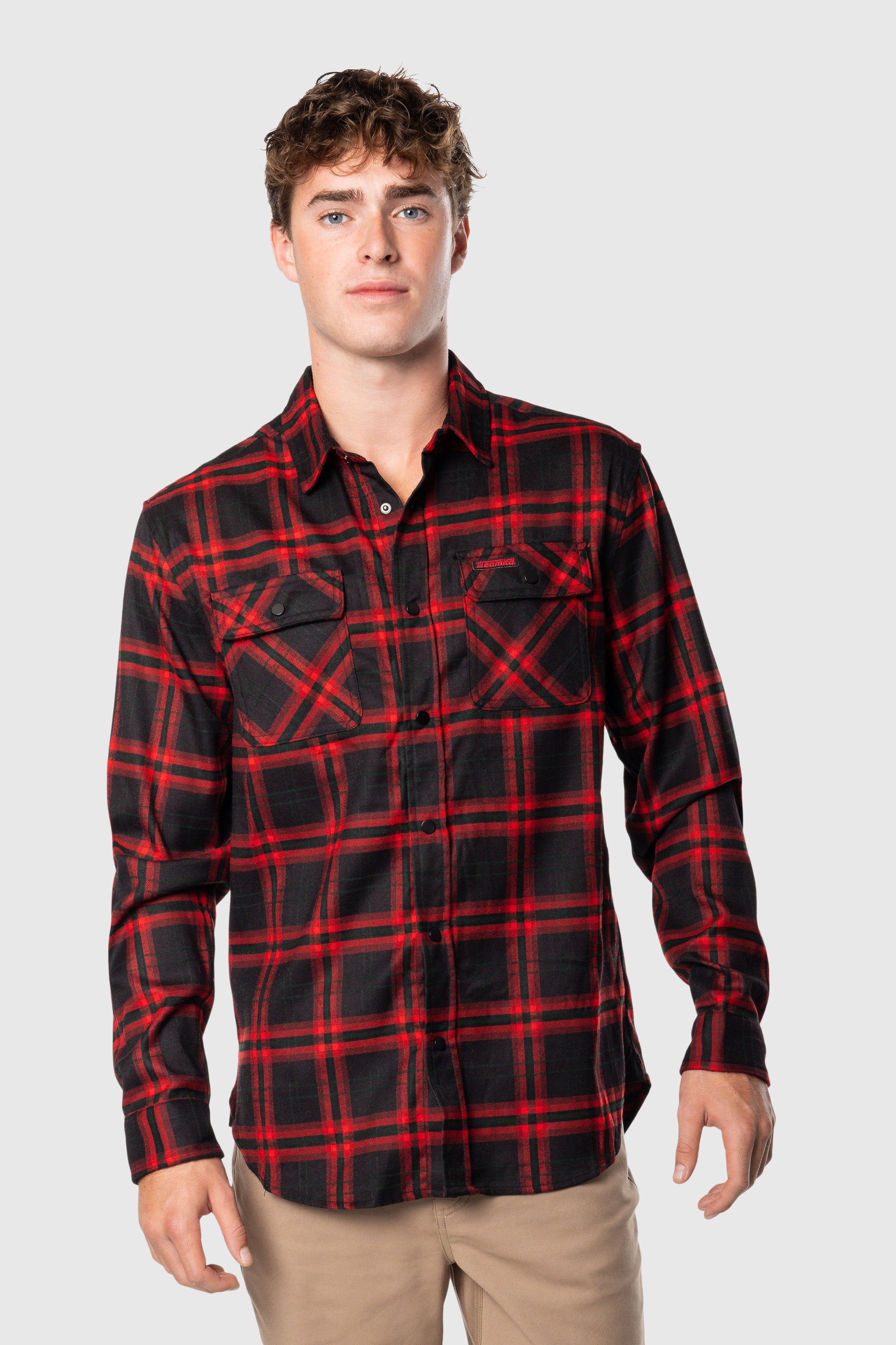 Premium Campfire Flannel Shirt for Men - Soft & Durable Outdoor Plaid Shirt - Perfect for Camping, Hiking & Fall Adventures
