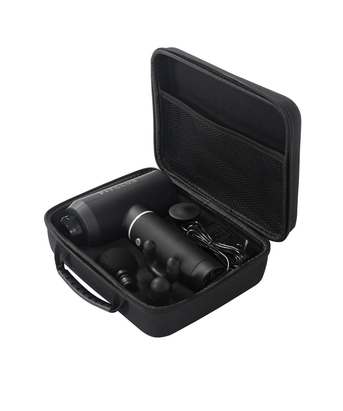 FitClub Deep Tissue Massage Gun for Muscle Recovery - Portable Percussion Therapy Device for Athletes, Gym Workouts & Pain Relief at Home