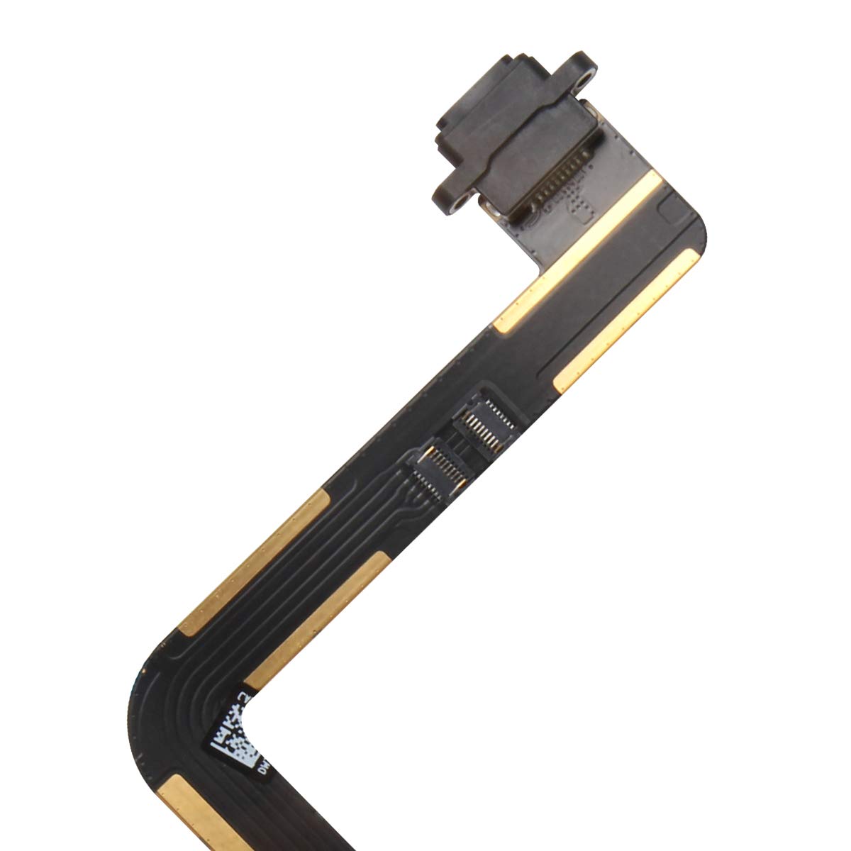 Original iPad Air Charging Port Connector Dock Flex Cable Replacement - Compatible with iPad Air 1st Gen A1474, A1475, A1476 (Black) | Fast Charging & Data Sync | Perfect for Home, Office & Travel Use