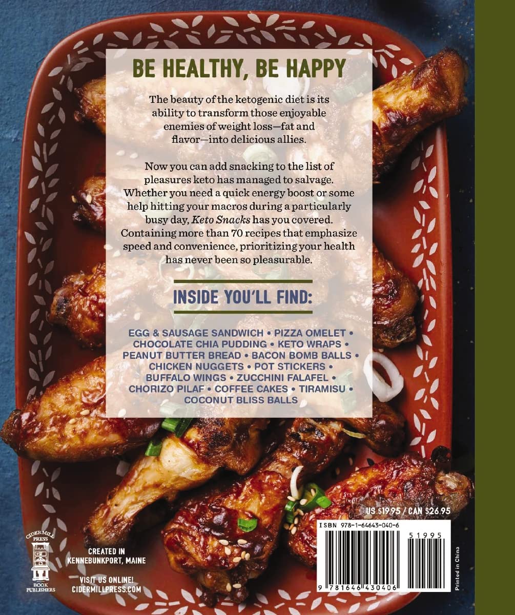 Best Keto Snacks for Weight Loss - 50+ Low Carb, Sugar-Free & Guilt-Free Keto-Friendly Treats | Perfect for Office, Travel & On-The-Go Lifestyle