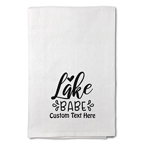 White Personalized Text Here