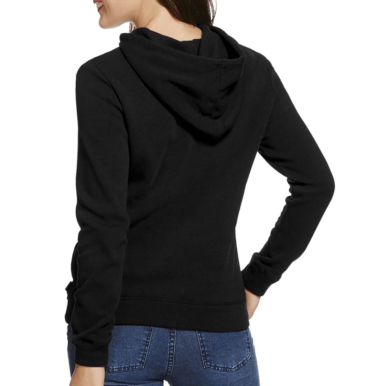 Women's Long Sleeve Hooded Sweatshirt & Jogger Set - Casual Fleece Tracksuit for Lounge, Workout & Streetwear Fashion