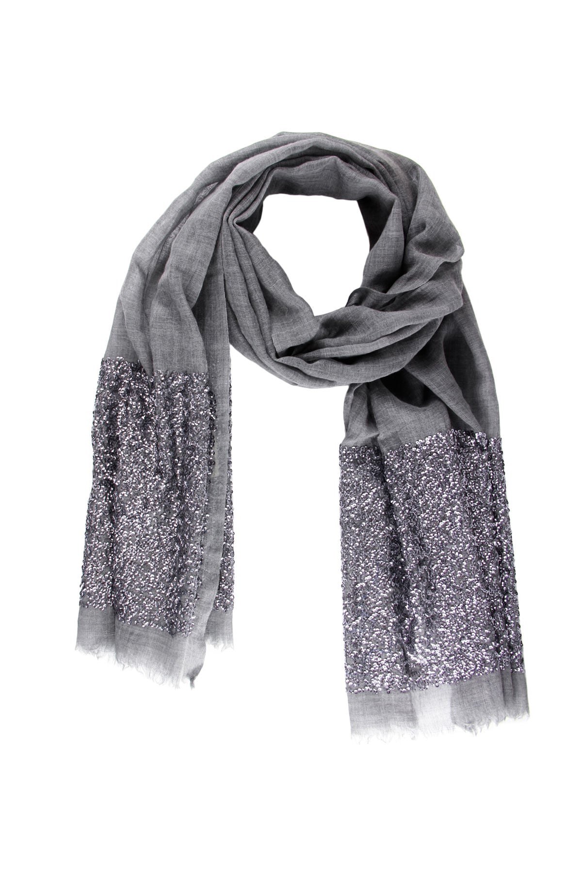 Soft Wool Sparkle Scarf for Women - Winter Fashion Accessory - Perfect for Christmas Gifts & Holiday Parties
