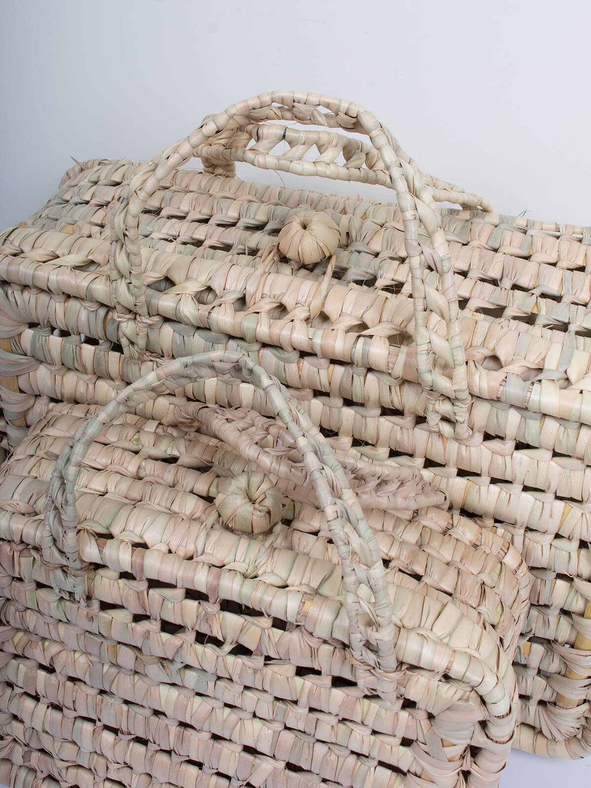 Premium Lightweight Woven Suitcase for Travel - Durable Carry-On Luggage with Spinner Wheels, Perfect for Business Trips & Vacations