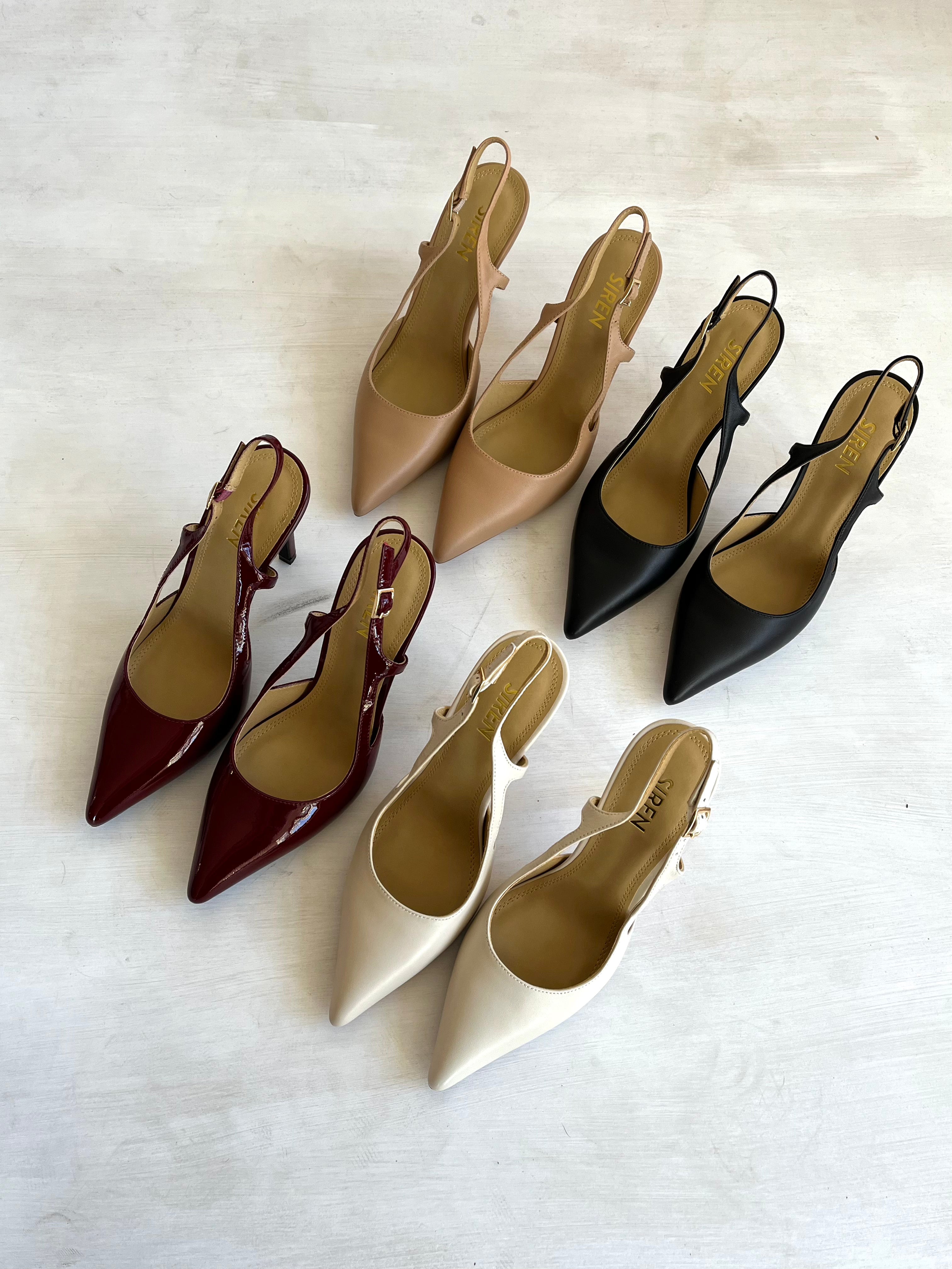 Cipriani Women's Almond Leather Stiletto Pump High Heels - Elegant Dress Shoes for Weddings, Parties & Evening Events