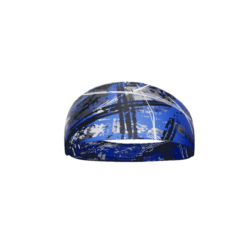 Wicked Blue Headband for Women & Men - Stylish & Comfortable Sports Headband for Running, Yoga, Workouts & Outdoor Activities