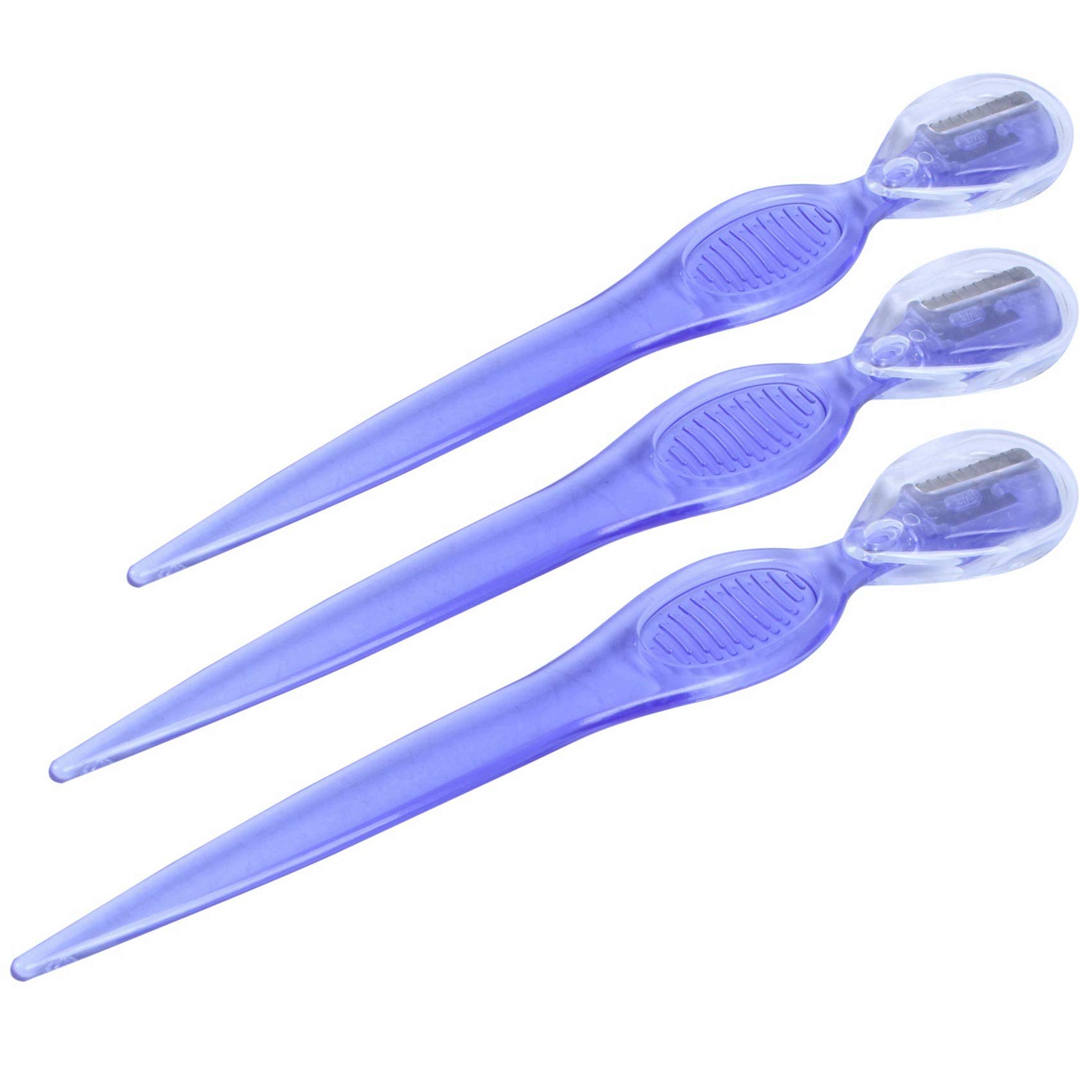LAUDS 5-Pack Mini Eyebrow Trimmer Set - Safe & Precise Hair Shaving Razors for Eyebrows, Face & Body - Compatible with X3/X5 Sonic Electric Toothbrush - Perfect for Travel, Home & Salon Use