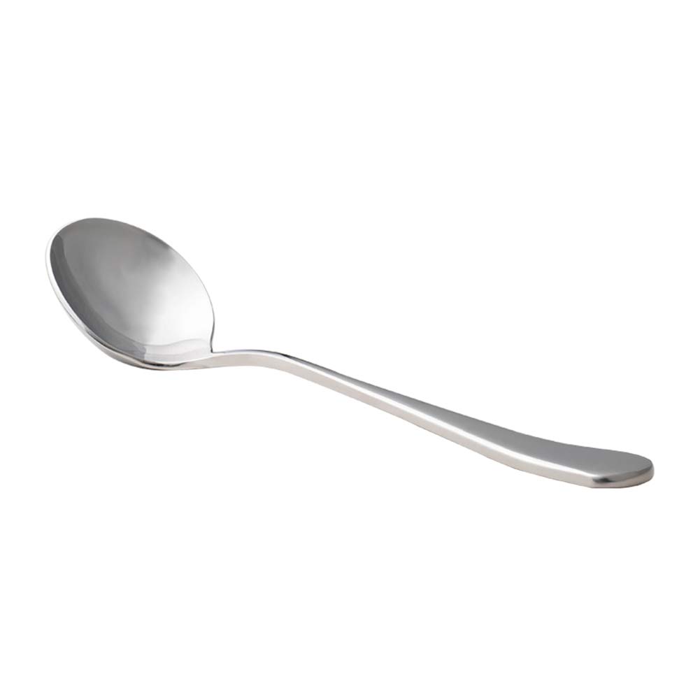 Professional Coffee Cupping Spoon - Round Stainless Steel Coffee Tasting Spoon for Roasters & Baristas - Perfect for Coffee Brewing, Cupping & Tasting Sessions (Silver, 1 Piece)