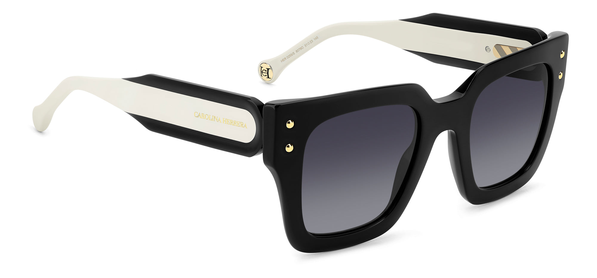 Carolina Herrera HER 0255/S Women's Sunglasses - UV Protection Fashion Shades for Driving, Beach & Outdoor Activities