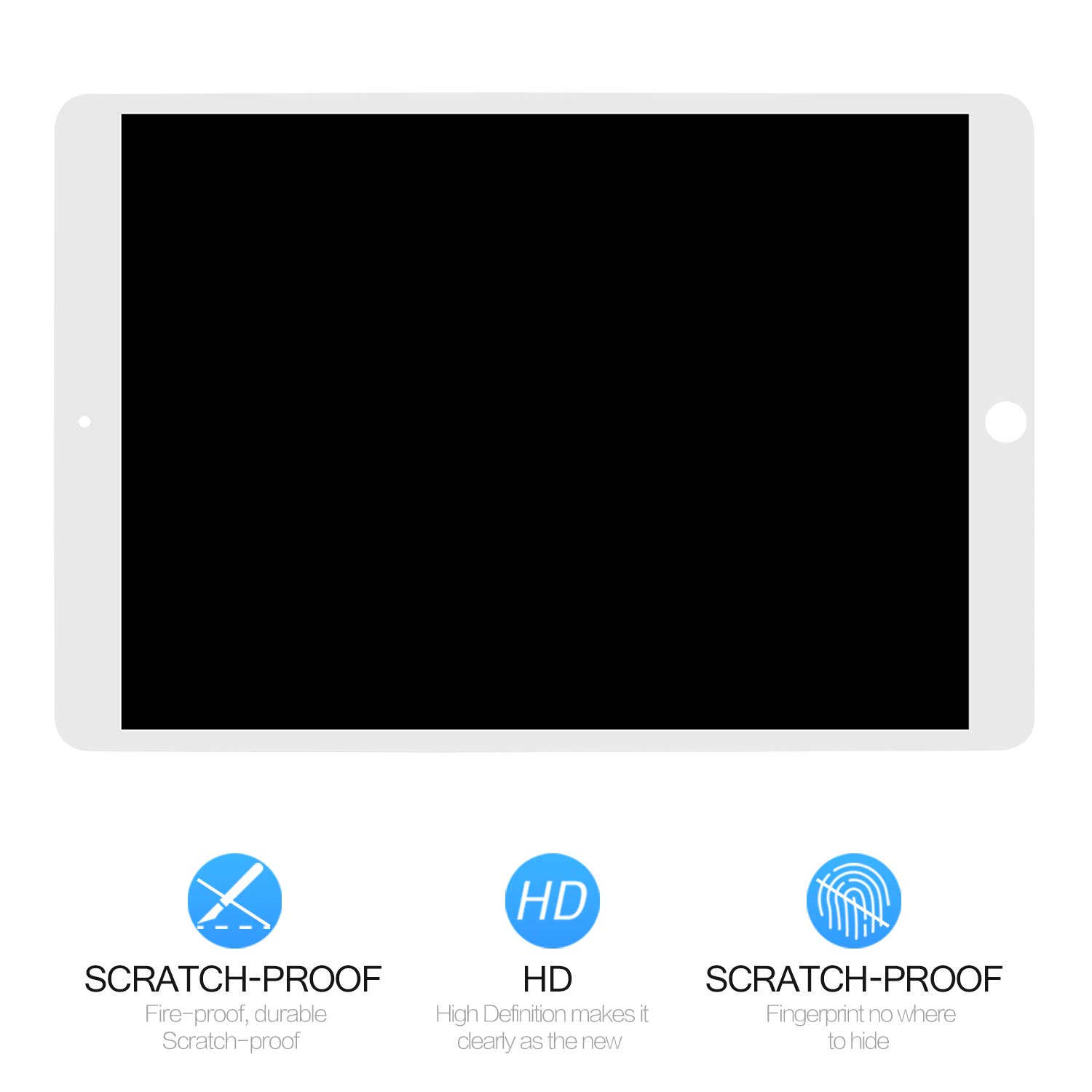 Premium LCD Display Touch Screen Assembly Replacement for iPad Pro 10.5