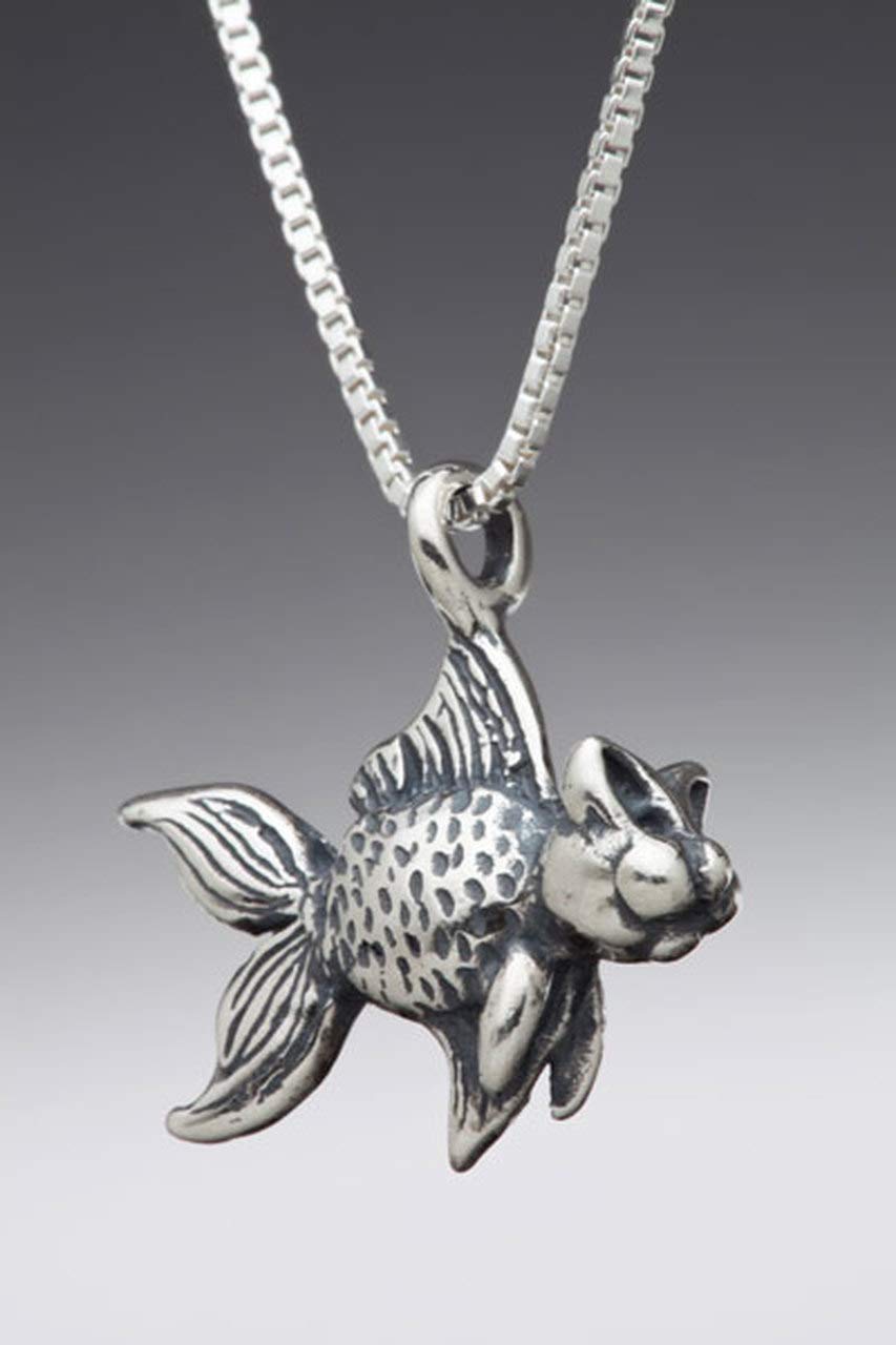 Silver Catfish Pendant Necklace - Ocean Fish Jewelry for Women - Perfect for Beach Parties, Casual Wear & Unique Gifts