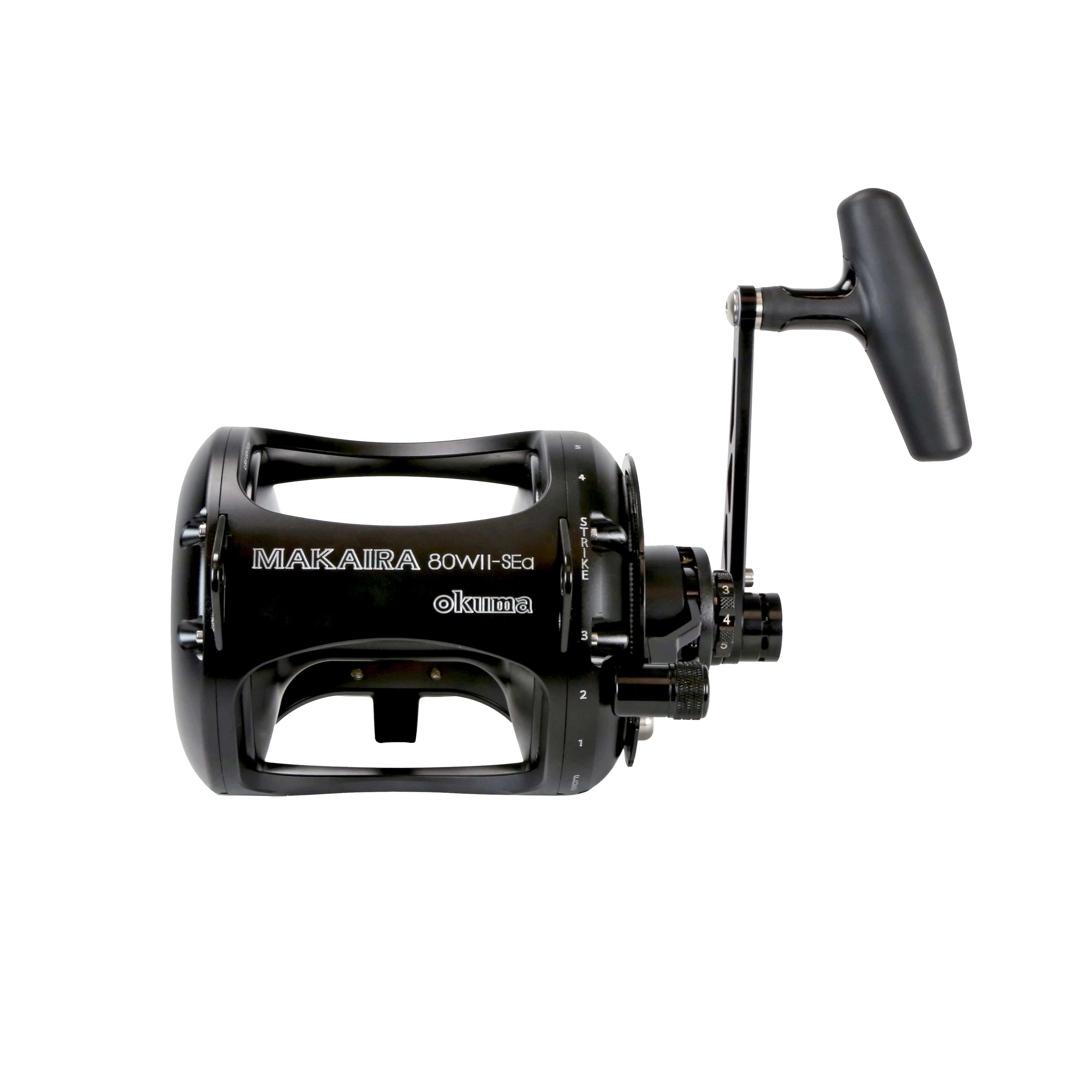 Okuma Makaira LBS Land Based Shark Fishing Reels - Heavy Duty Saltwater Spinning Reel for Big Game Fishing - Perfect for Shoreline, Pier, and Beach Shark Angling