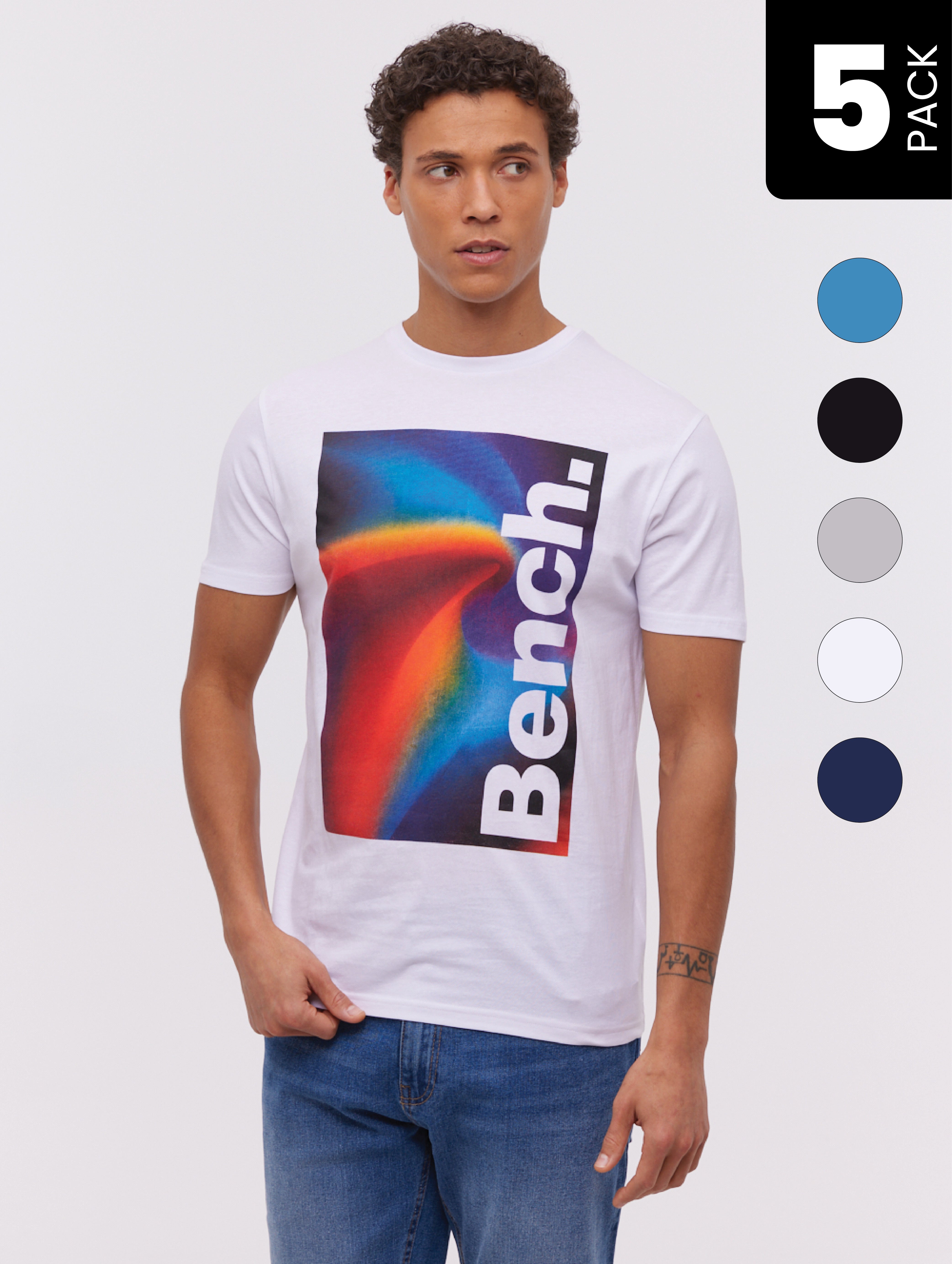 Tayo Assorted Graphic T-Shirt 5 Pack - Stylish Cotton Crewneck Tees for Boys & Girls - Perfect for Casual Wear, School, and Playtime