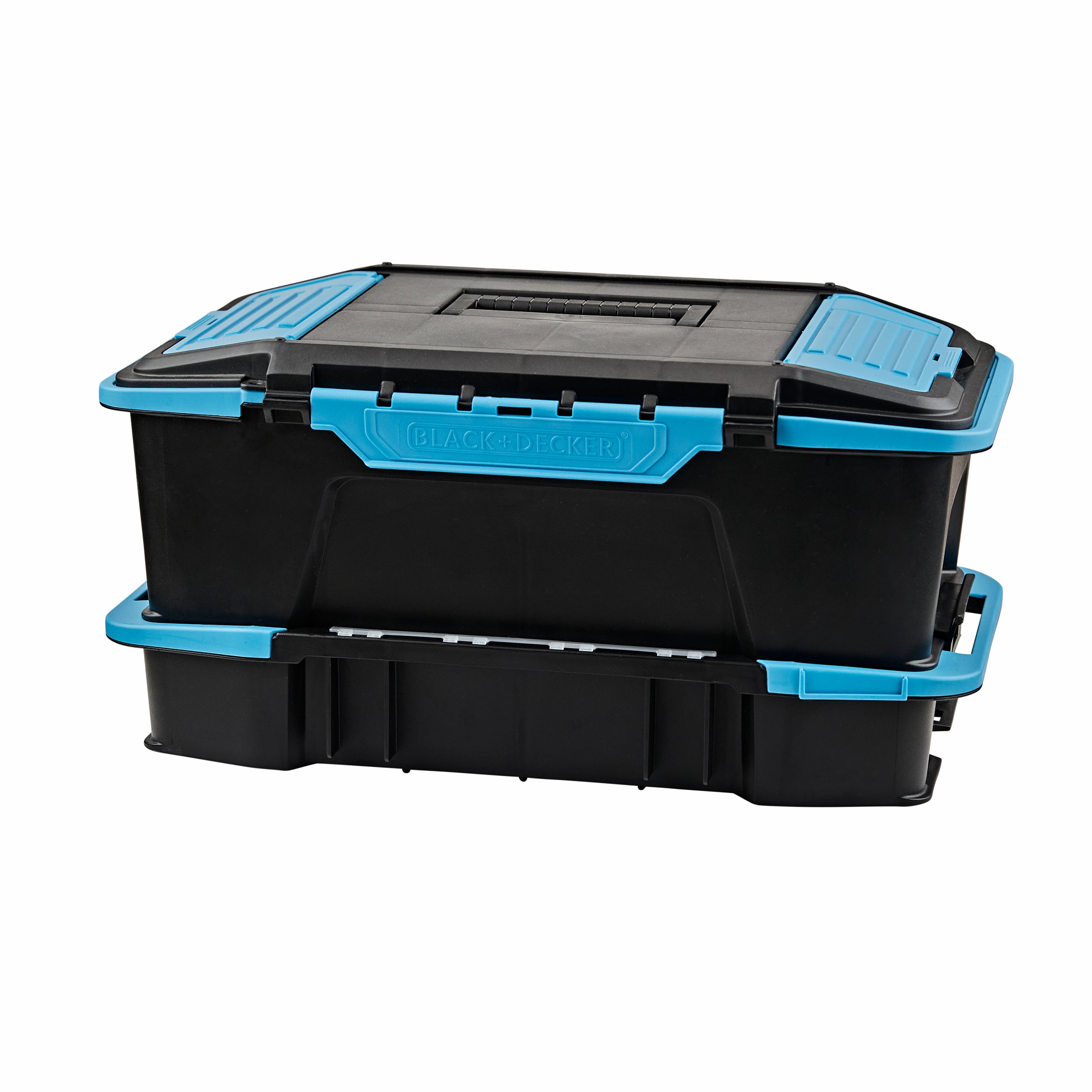 19in. 2-in-1 Stackable Storage Caddy and Organizer - Perfect for Kitchen, Bathroom, Office & Closet Organization