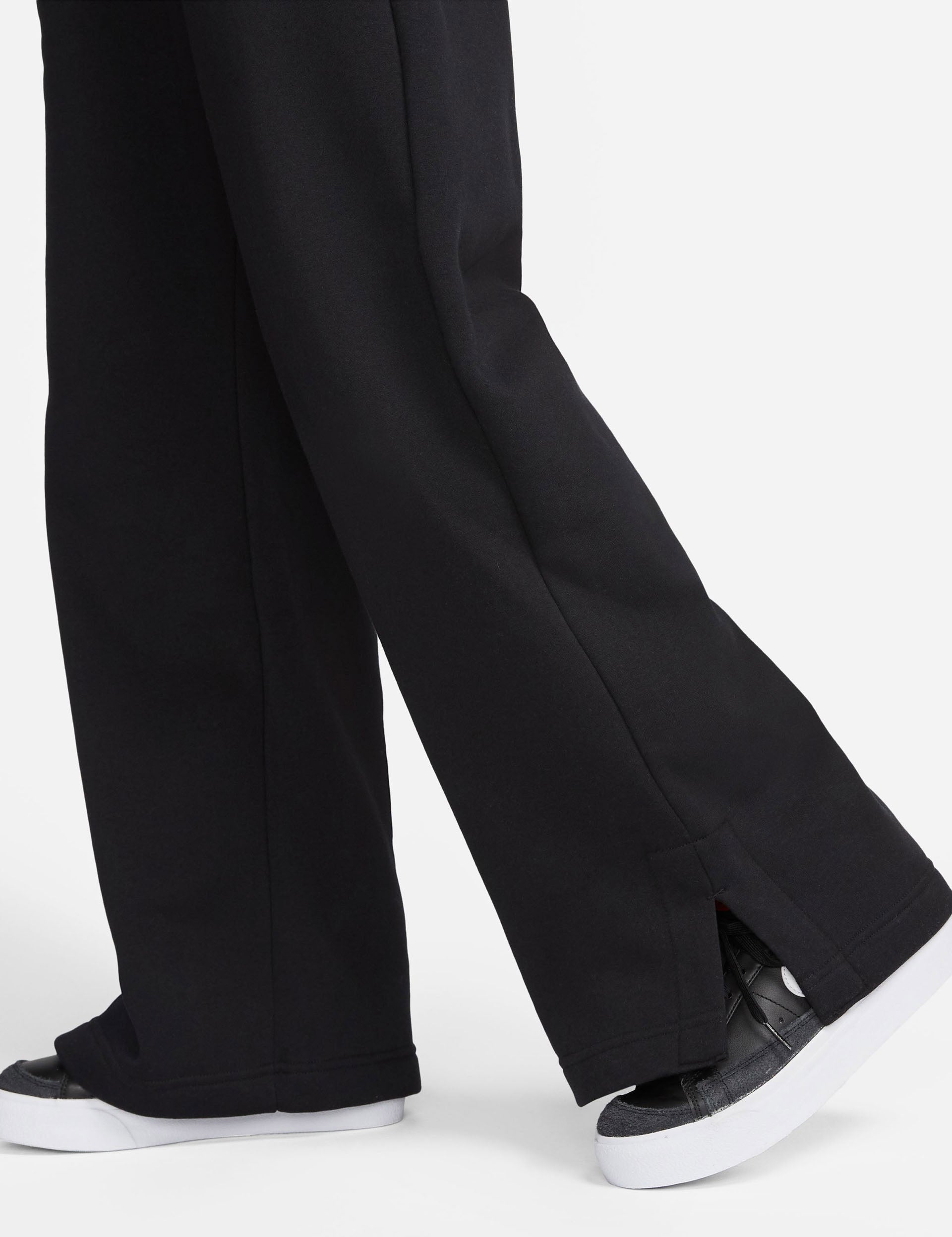 Premium Phoenix Fleece Jogger Pants for Men & Women - Soft Athletic Sweatpants for Running, Gym, Lounge - Black/White - Comfortable Workout & Casual Wear