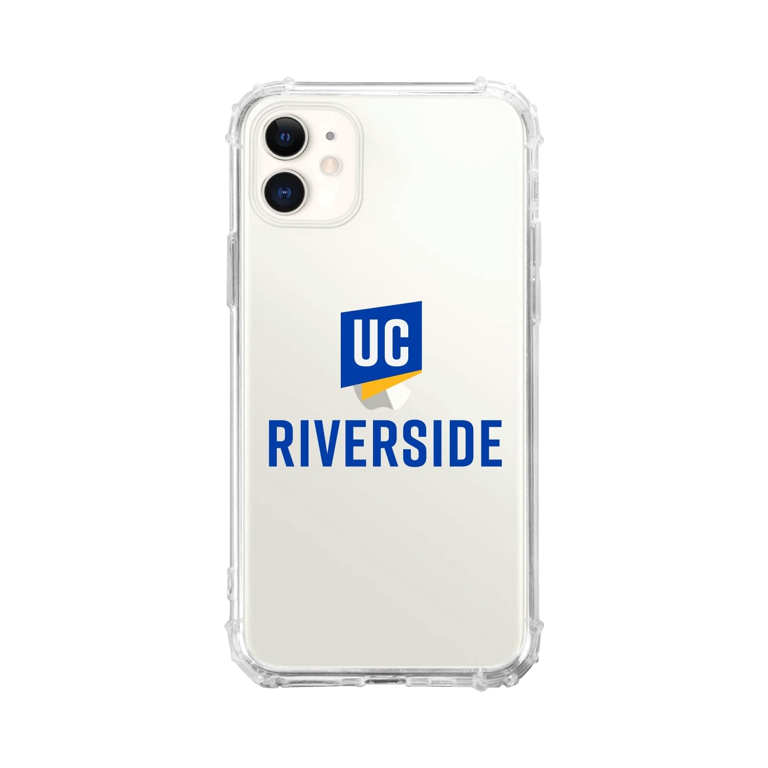 OTM Essentials Shockproof Phone Case for iPhone 13 Pro - Durable Tough Edge Protection | University of California Riverside (UCR) Alumni Gift | Classic White Design - Perfect for Campus Life & Everyday Use