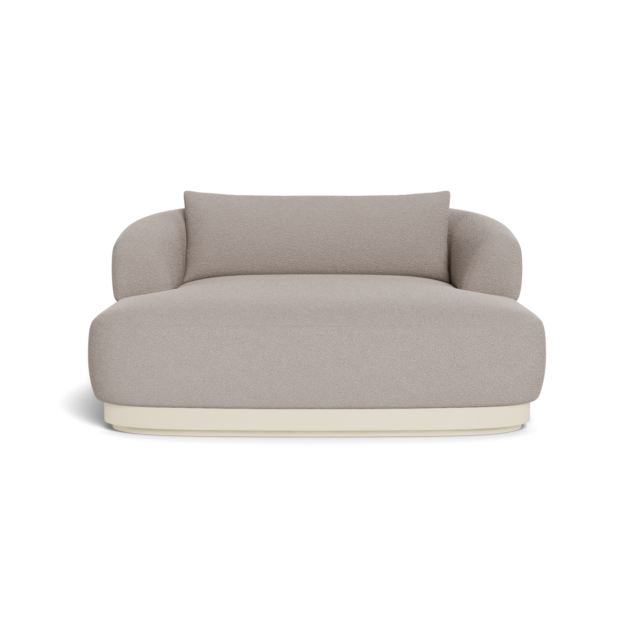 Amalfi Daybed - Modern Outdoor Patio Lounge Chair for Poolside, Garden, and Backyard Relaxation