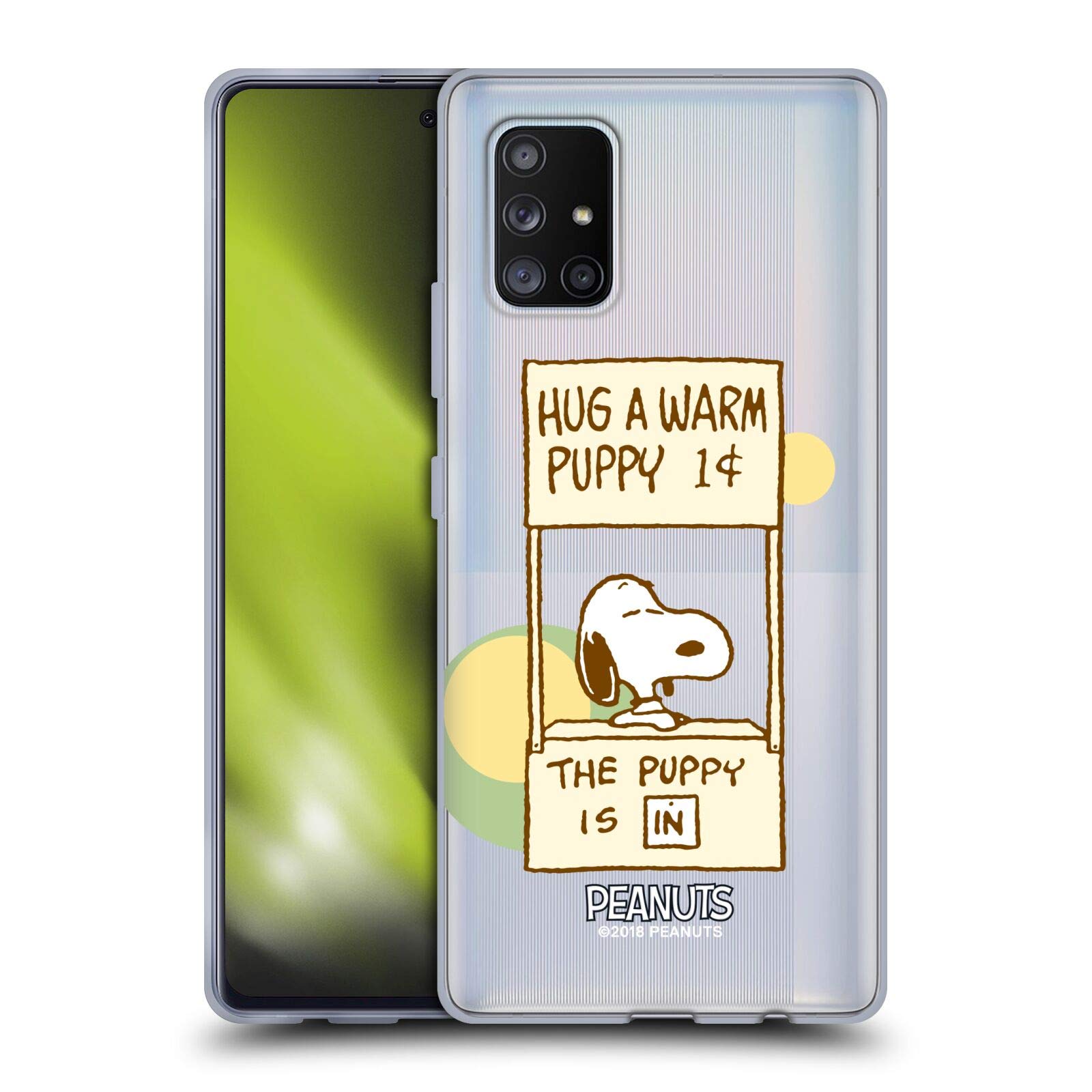Head Case Designs Officially Licensed Peanuts Snoopy Soft Gel Phone Case for Samsung Galaxy A51 5G (2020) - Warm Hug Design, Anti-Slip Grip, Perfect for Daily Use & Gift Giving