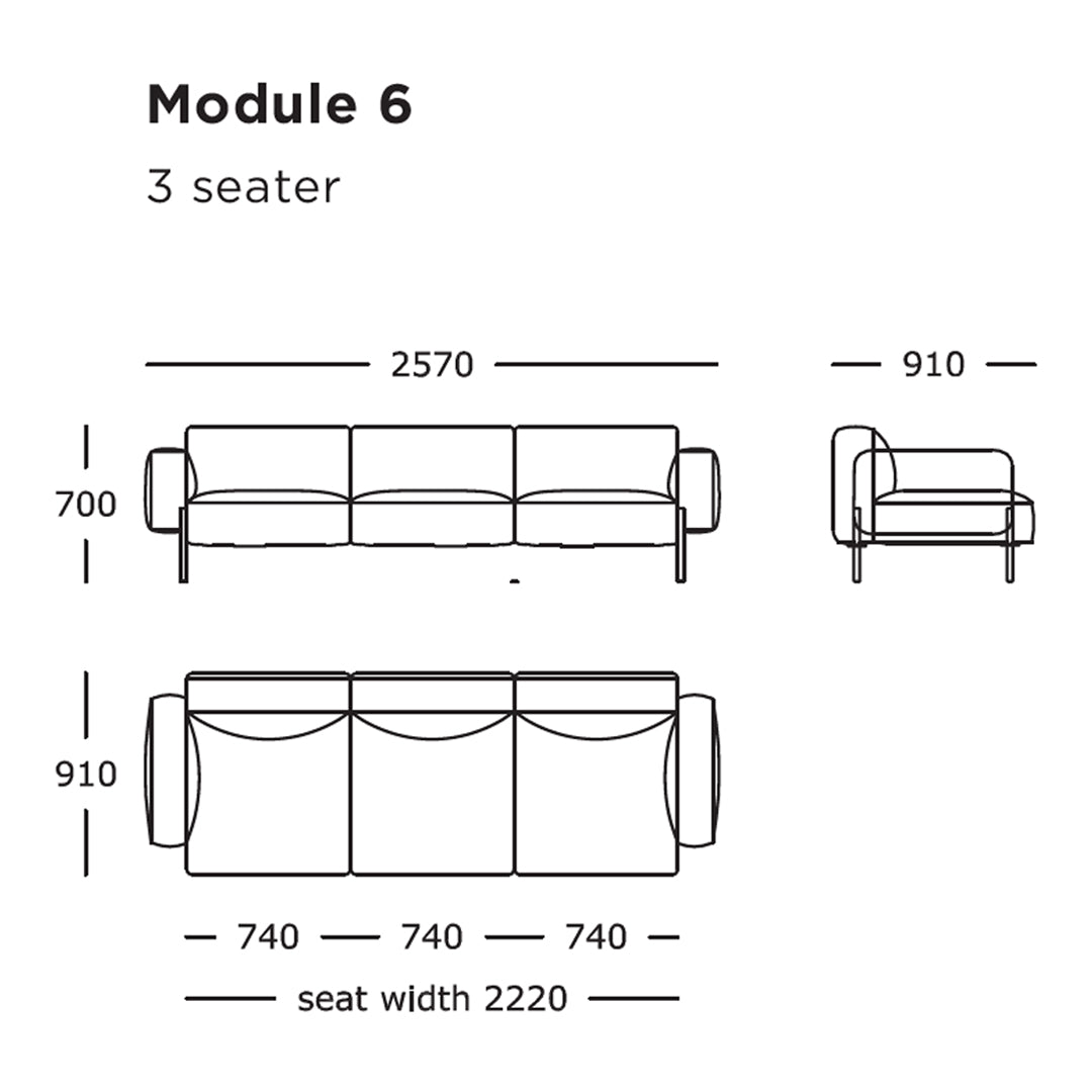 Modular Sectional Sofa with 8 Configurable Modules - Customizable Living Room Furniture for Modern Home Decor | Perfect for Apartments, Lounge Areas, and Open-Concept Spaces