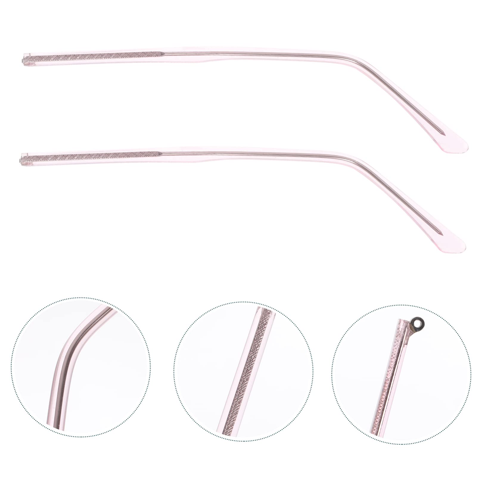 3 Pairs Anti-Slip Glasses Hooks - Nose & Ear Grips for Men & Women - Perfect for Sports & Reading