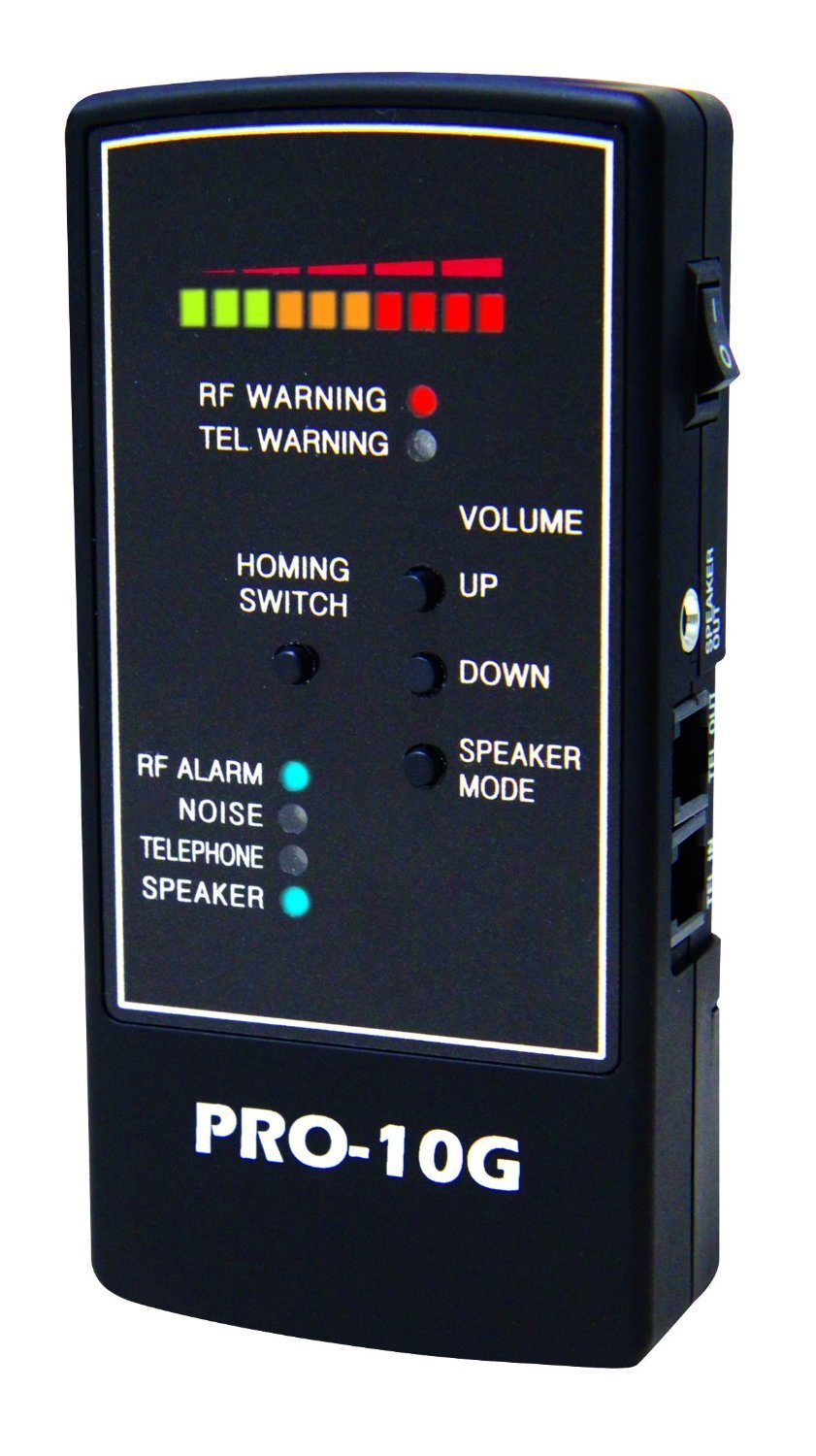 Spy-Hawk Pro-10G GPS Tracker | RF Bug Detector & Phone Tap Finder | Top-Rated Security Device for Home, Office & Vehicle Protection