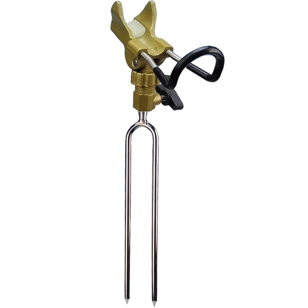 Adjustable Aluminum Alloy Fishing Rod Holder Stand - Universal Angle Bracket for Fishing Rods & Tackle Accessories | Perfect for Shore, Boat & Kayak Fishing