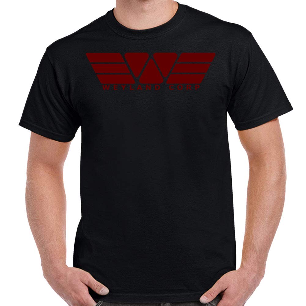 Weyland Yutani Corporation Red Logo T-Shirt | Official Alien Movie Merchandise | Sci-Fi Fan Apparel for Cosplay & Collectors
