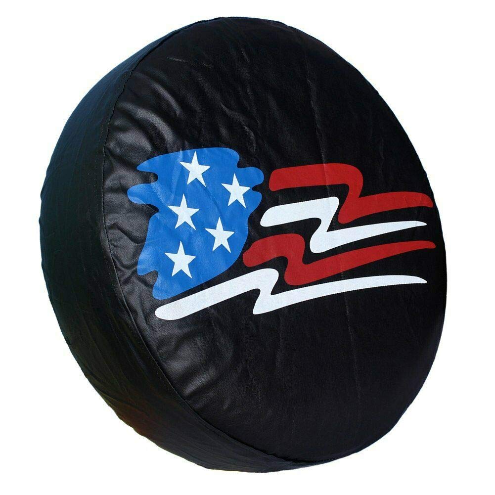 American Flag RV Wheel Cover - 15