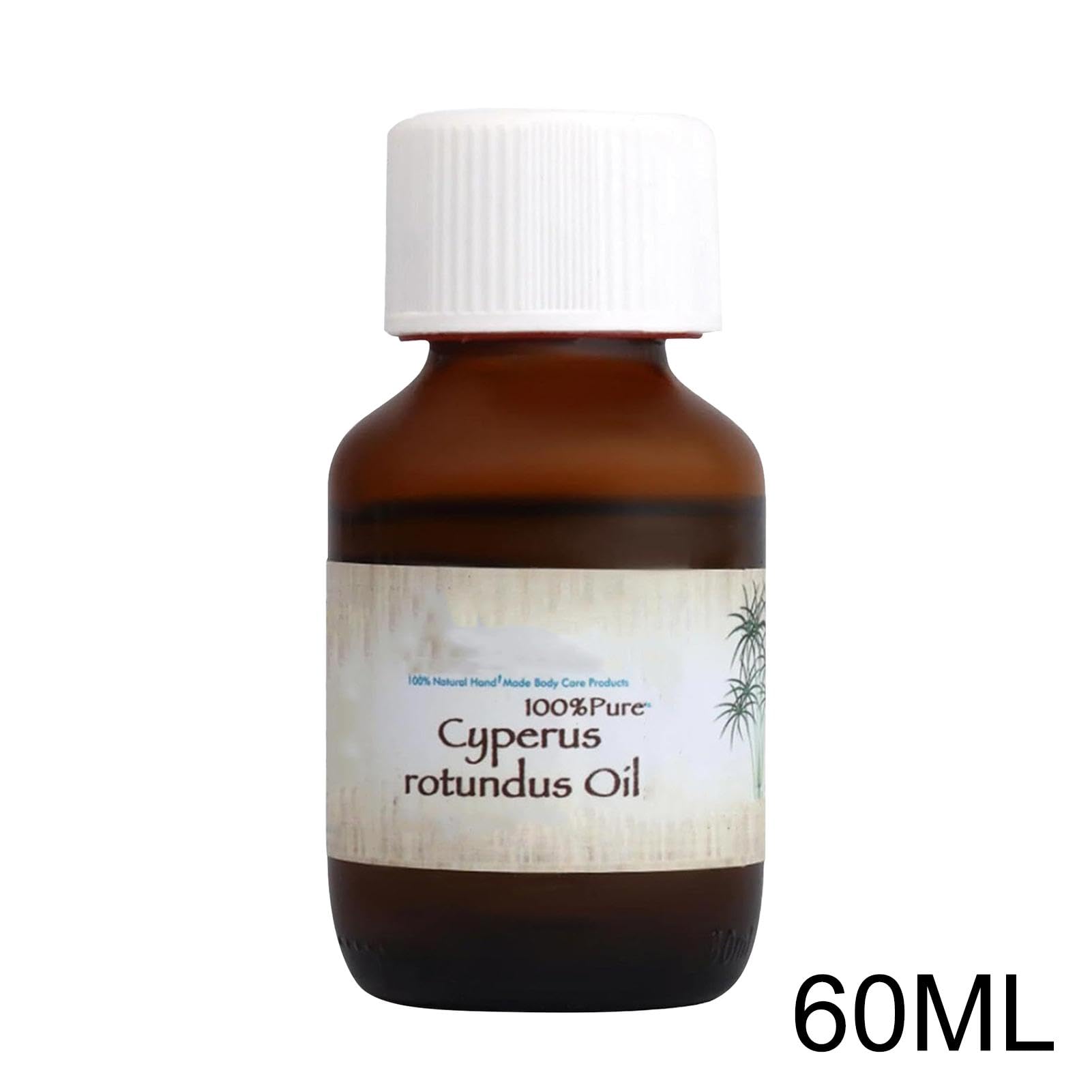 60ml Cyperus Rotundus Oil for Hair Removal - Natural Soothing & Hair Growth Reduction Treatment | Moisturizing Body Skin Care Oil | Perfect for Smoothing Skin After Waxing & Shaving