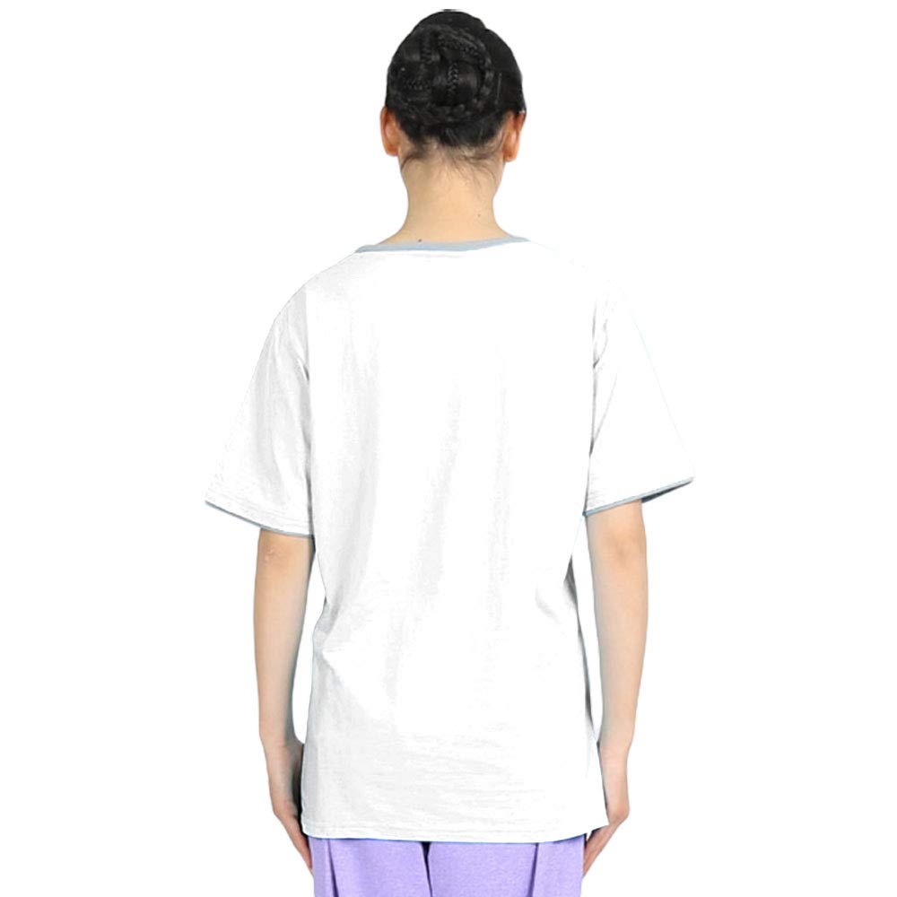 ZooBoo Stretchy Cotton Tai Chi Martial Arts T-Shirt for Women & Men - Comfortable Short Sleeve Top for Tai Chi Practice, Kung Fu Training & Casual Wear
