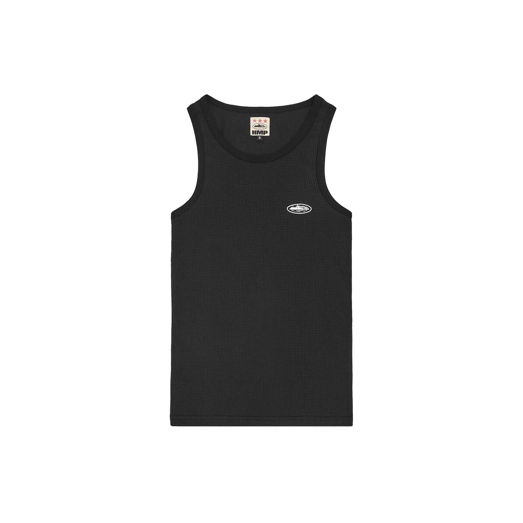 Corteiz HMP Essentials Tank Top 3 Pack - Black (2024) | Soft & Breathable Muscle Tees for Gym, Workout & Summer Casual Wear