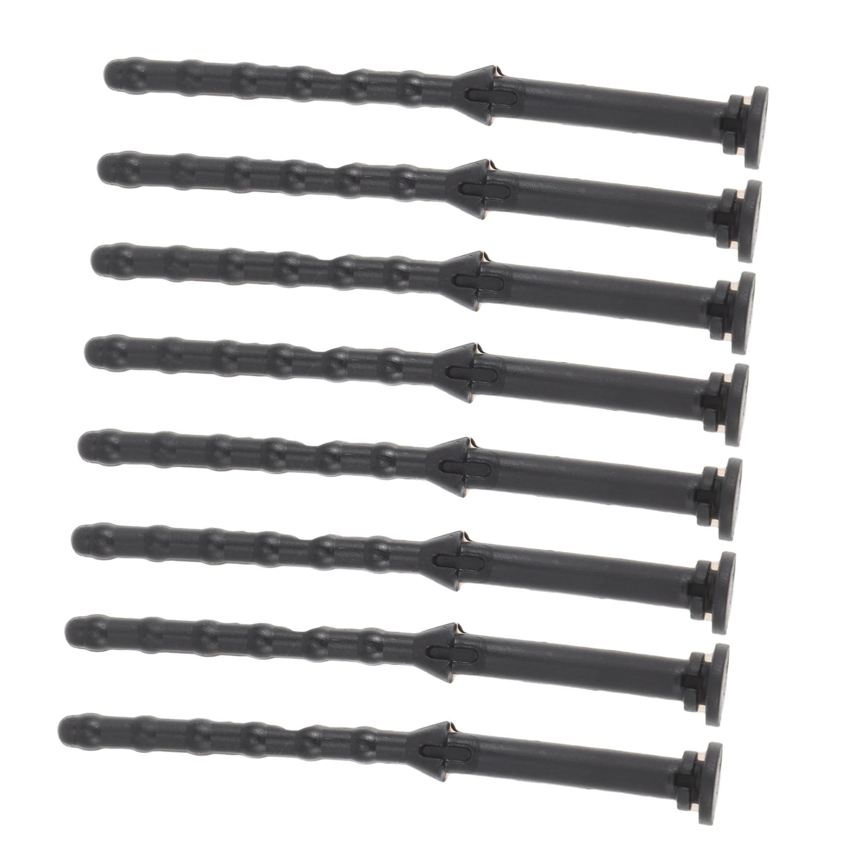 Jojofuny 10-25mm Fan Mounting Screws - 16pcs Shock Absorption Pins for Quiet PC Assembly