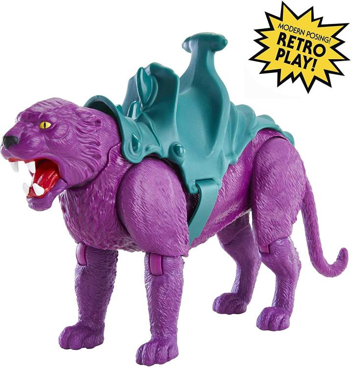 Masters of the Universe Origins Panthor Action Figure - He-Man Collectible Toy for Fans | Perfect for Display, Play, and Nostalgic Gift Giving