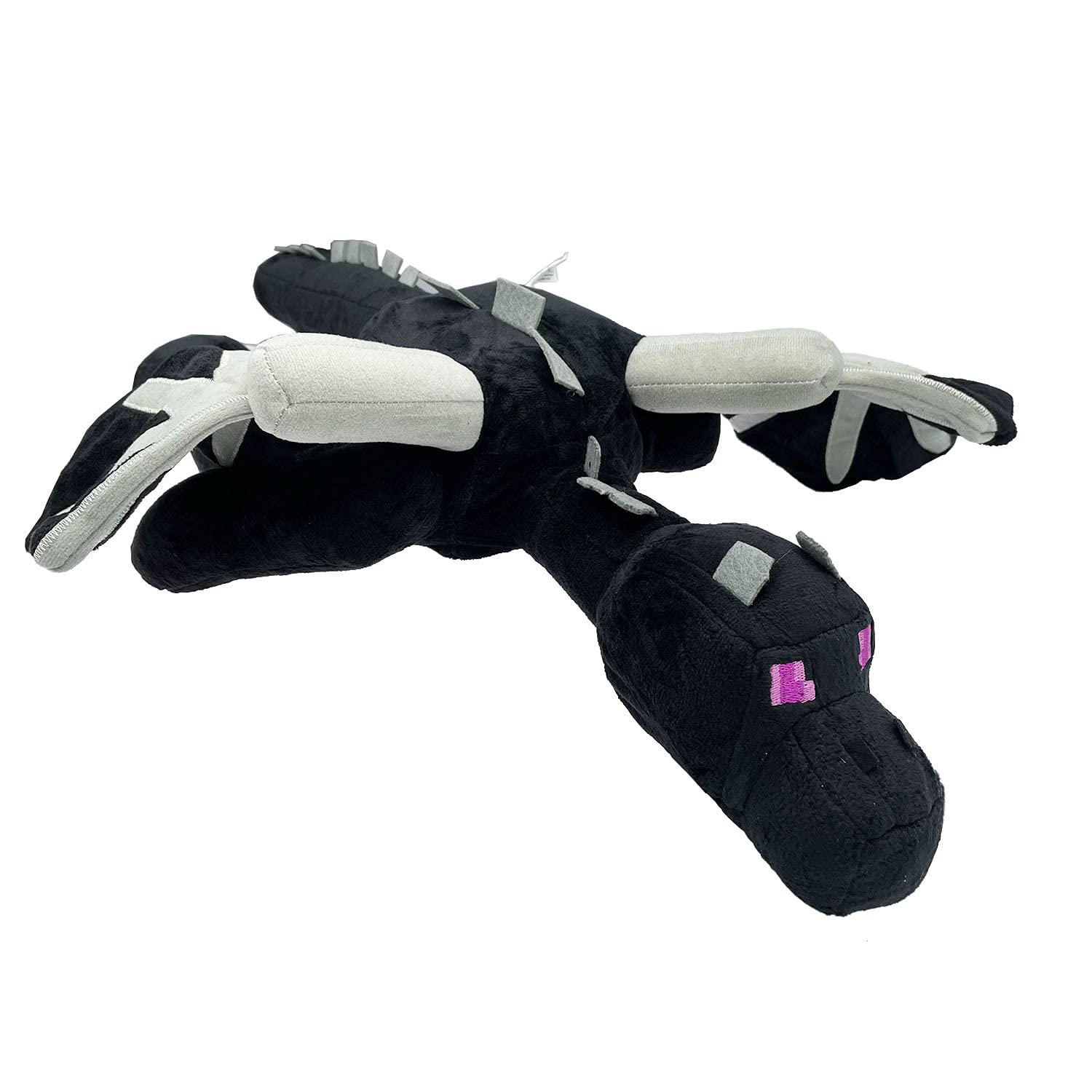 MichPong Black Dragon Plush Stuffed Animal Toy - 23 Inch Soft Cuddly Dragon Plushie for Kids, Adults & Collectors | Perfect for Gifts, Room Decor, and Fantasy Themed Parties