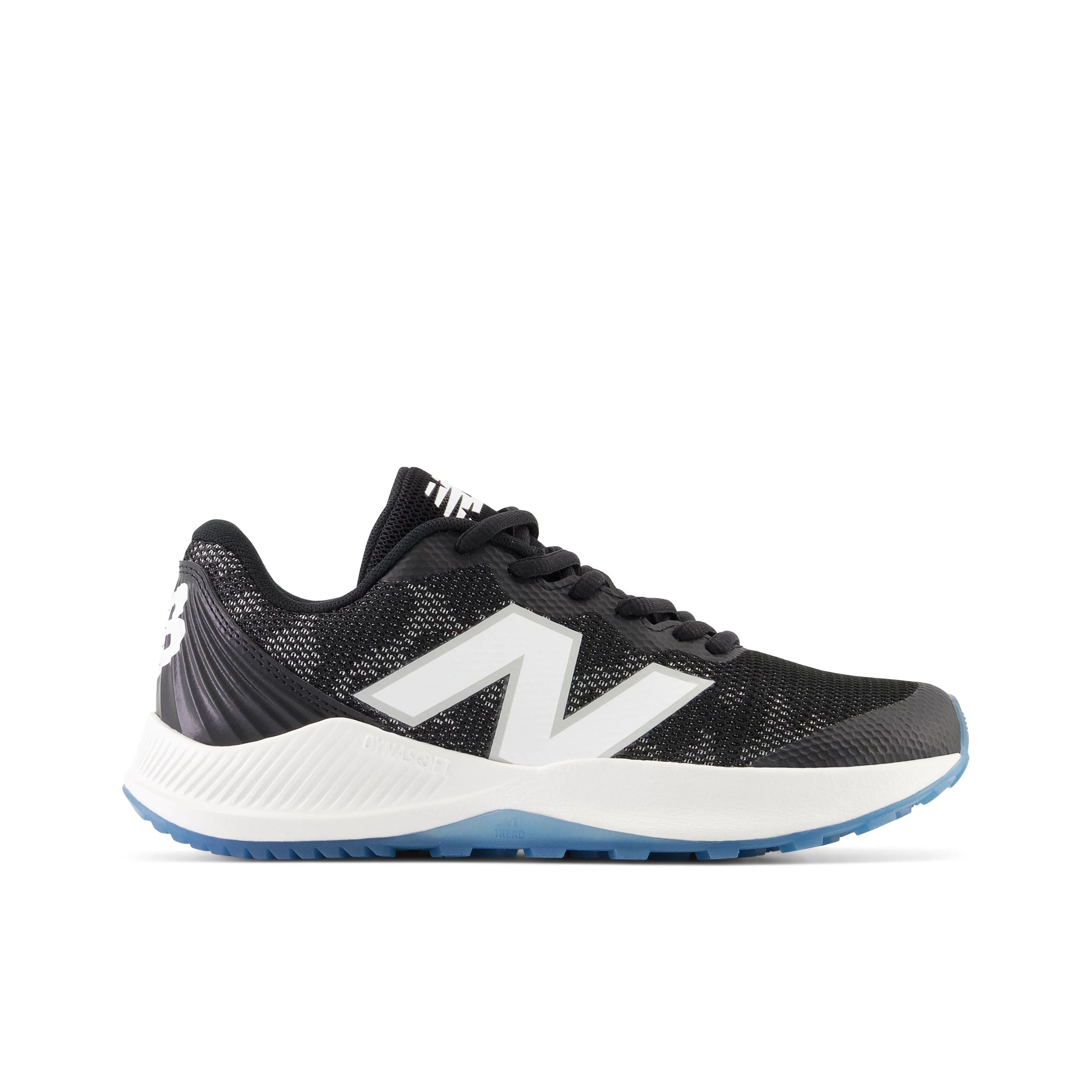 New Balance 4040v7 Black Youth Turf Soccer Cleats - Lightweight & Durable for Boys & Girls - Perfect for Field Sports, Training & Matches