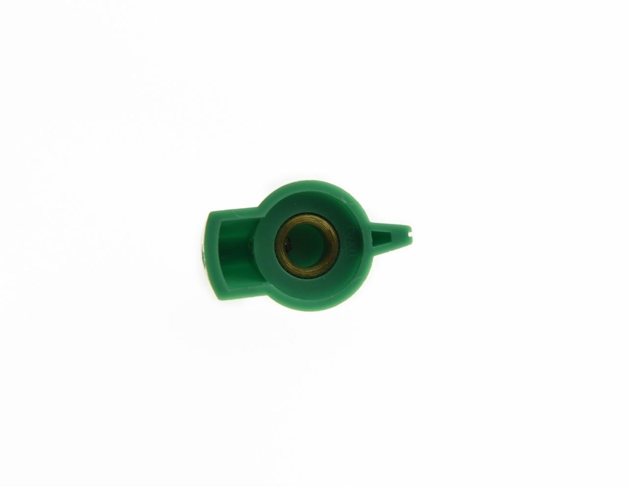 KAISH 12-Piece Vintage Guitar Amplifier Effect Pedal Knobs - Chicken Head Style, Green - Perfect for DIY Guitar Pedal Mods & Amp Upgrades