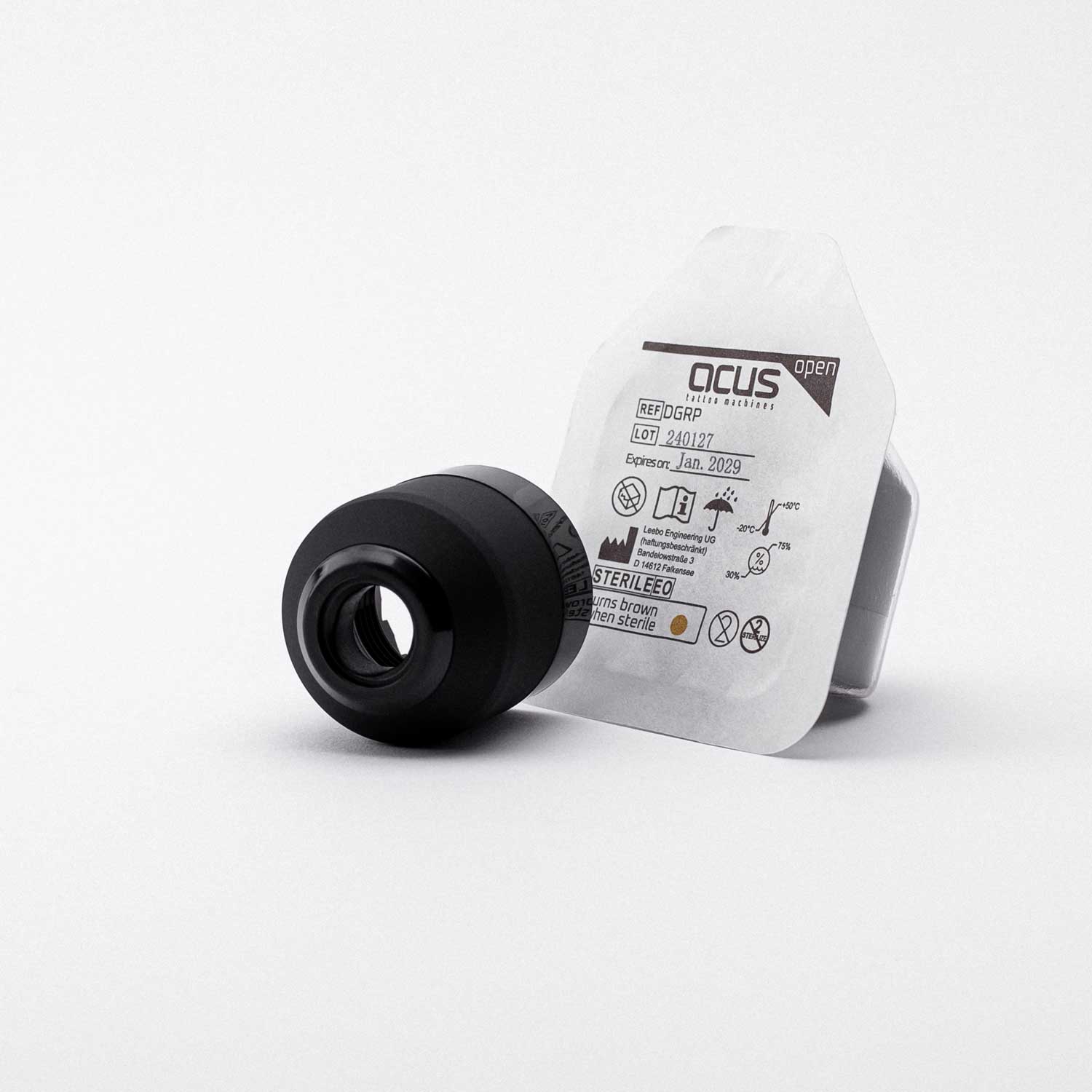 ACUS Disposable 33mm M1 Grip - Professional Tattoo Needle Cartridges for Artists | Perfect for Lining, Shading & Coloring Tattoos