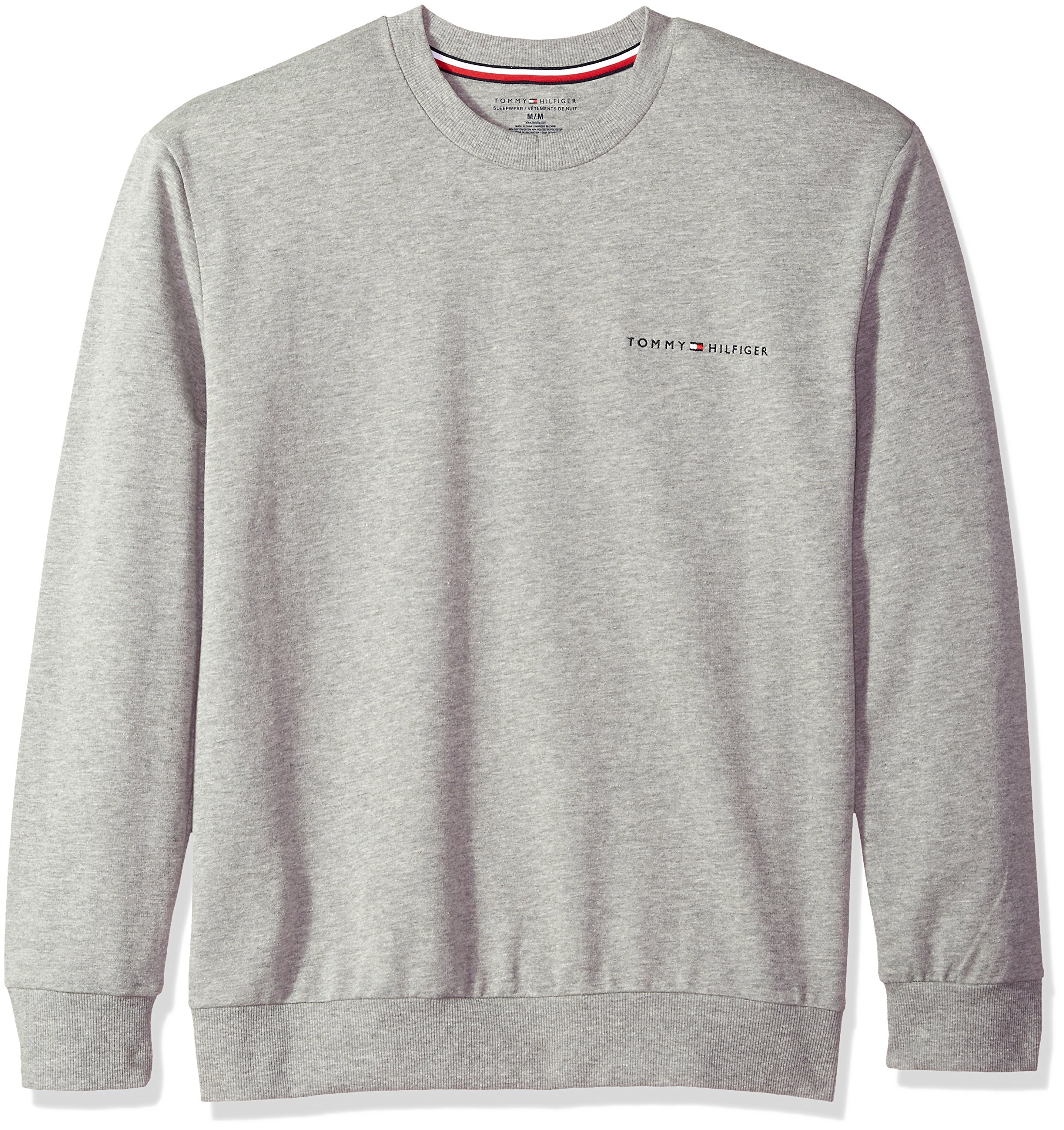 Tommy Hilfiger Men's Modern Essentials French Terry Sweatshirt | Casual Pullover Hoodie for Men | Perfect for Everyday Wear, Gym & Street Style