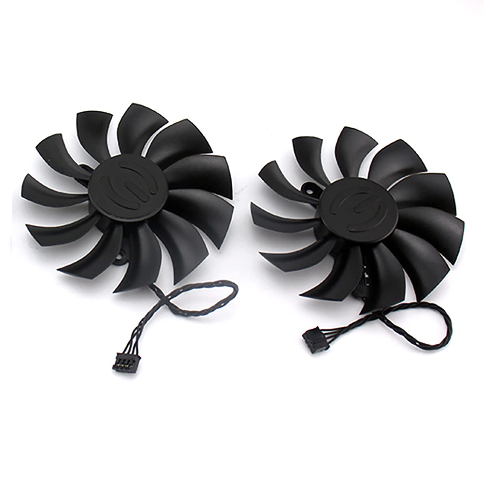 EVGA GTX 1080TI FTW3 DT Graphics Card Cooling Fan - 4-Pin Header Brushless Replacement Fan (3-Pack) - High Performance PC Gaming Cooling Solution for Enhanced GPU Performance