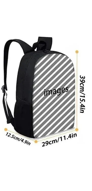 Custom Skibidi Backpack Set for School, Travel & Outdoor Adventures - Durable & Stylish Kids & Teens Backpack