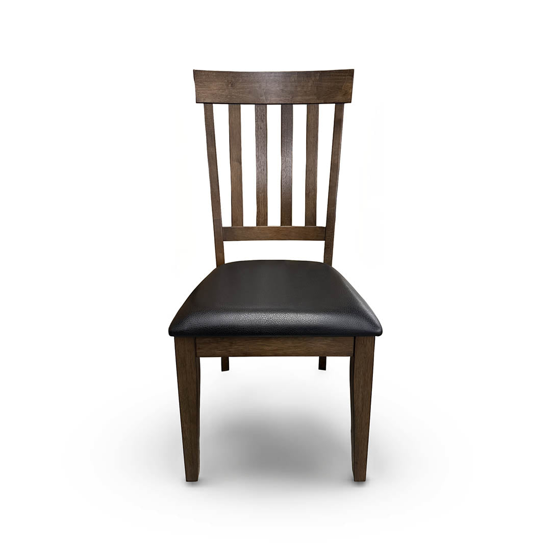 Mariposa Slatback Chair - Modern Wooden Dining Chair for Kitchen, Patio & Outdoor Use - Comfortable & Stylish Home Furniture