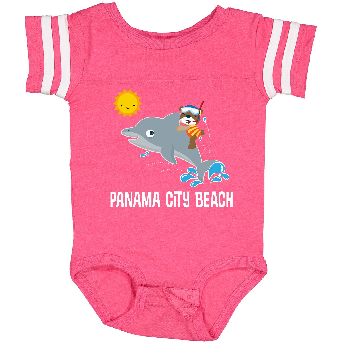 Inktastic Panama City Beach Florida Vacation Baby Bodysuit - Cute Infant Onesie for Beach Trips & Family Vacations