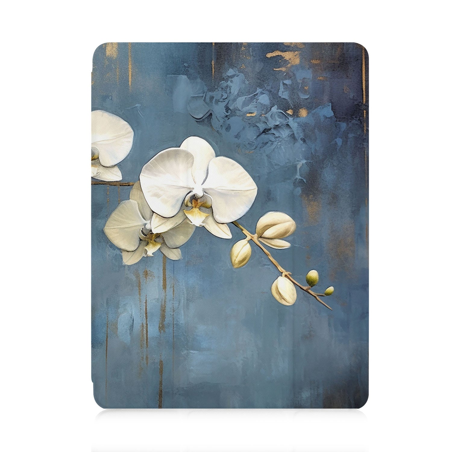 Premium iPad Trifold Case with Elegant Floral Design - Slim Protective Cover for iPad Air/Pro (6th/5th/4th Gen) | Perfect for Work, Travel & Home Use