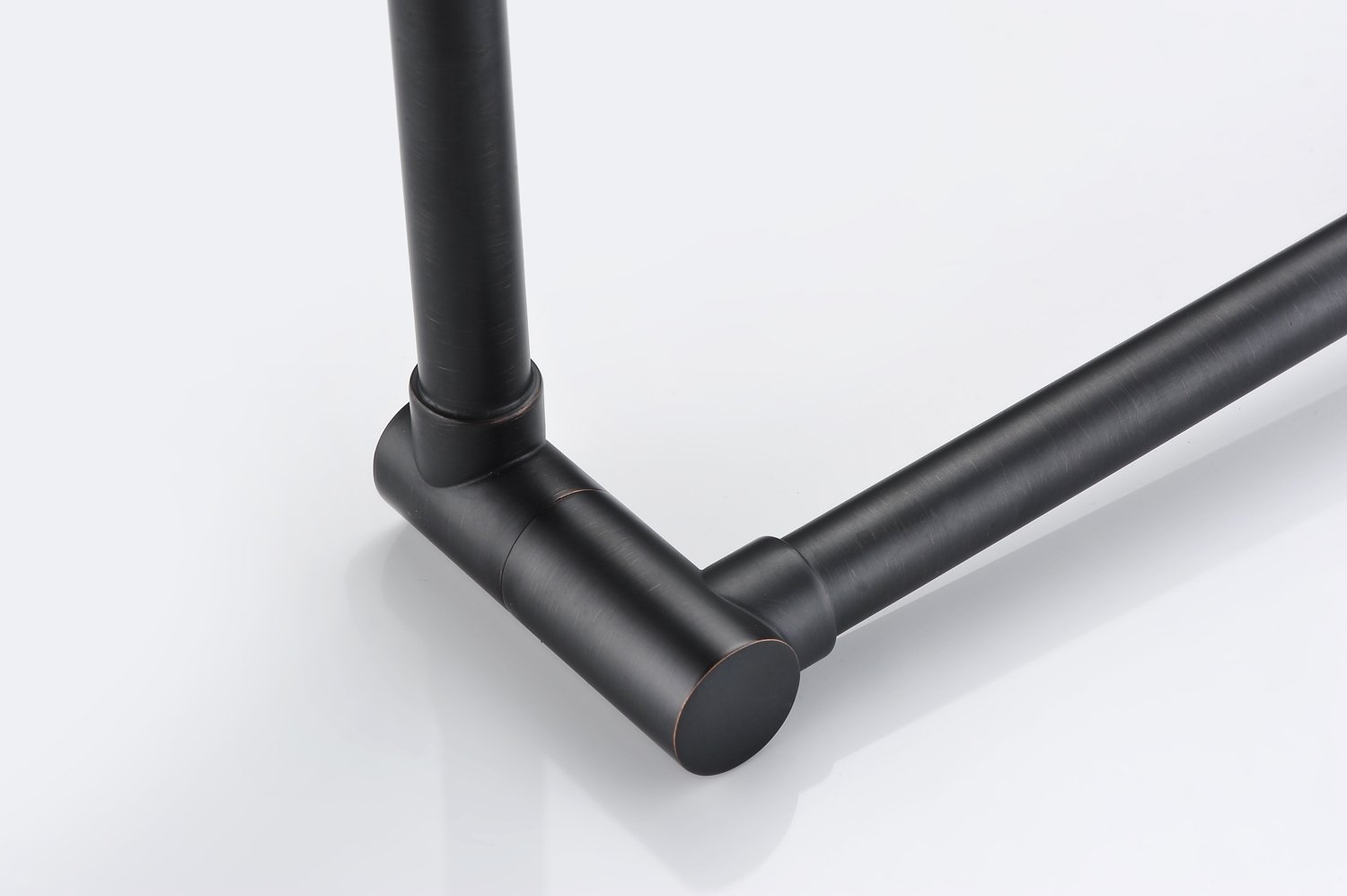 SUMERAIN Wall Mount Pot Filler Kitchen Faucet in Oil Rubbed Bronze - Double-Jointed Swing Arm with Dual Shut-Off Levers - Ideal for Cooking, Filling Large Pots & Pasta Making