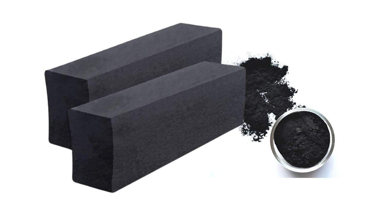 Orashora Activated Charcoal Clear Melt & Pour Soap Base - 1KG for DIY Soap Making, All Skin Types, Natural Cleansing & Detoxifying - Perfect for Handmade Gifts, Spa Treatments & Skincare Routine