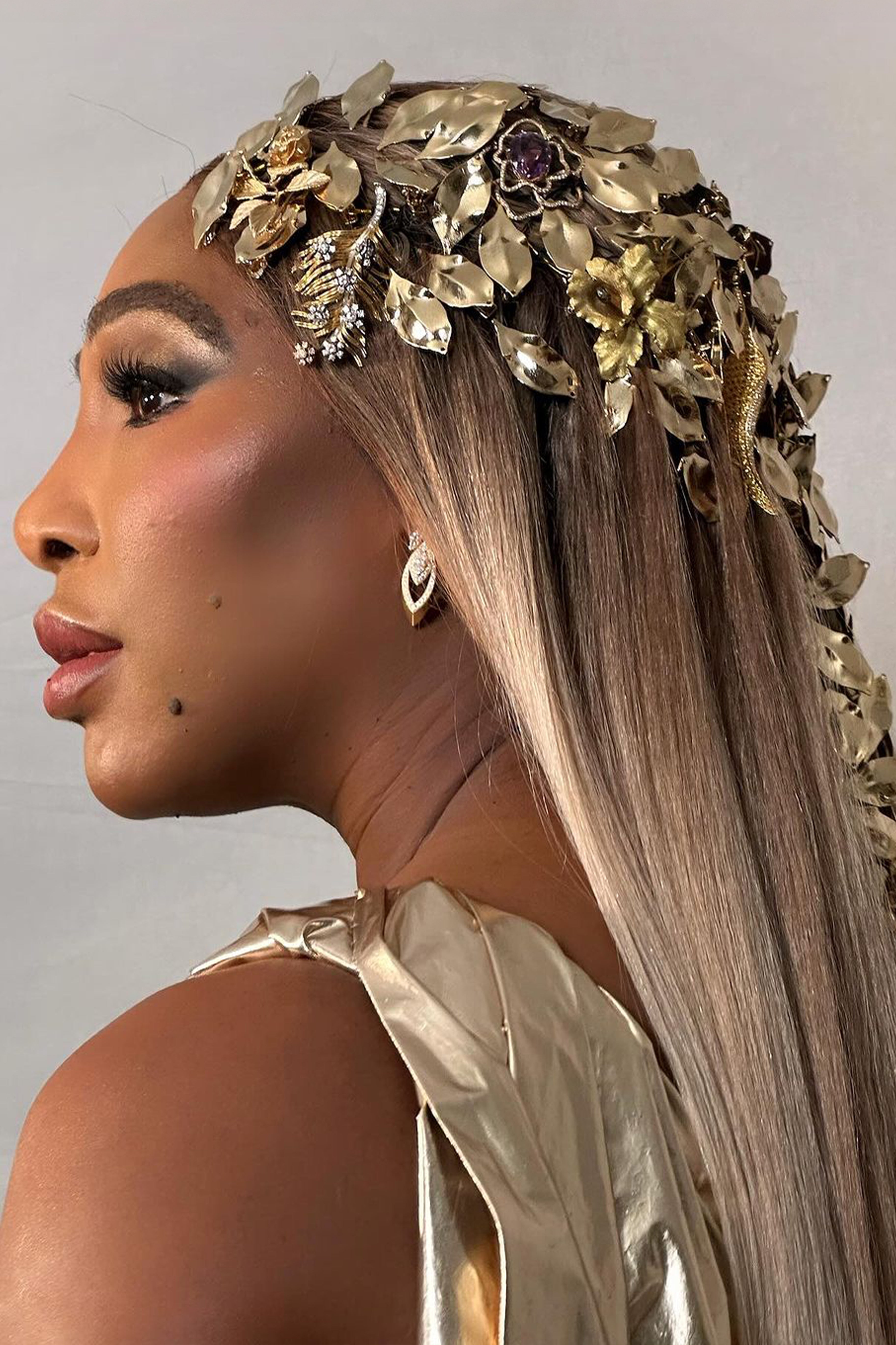 Serena Leaf Clips Set of 3 - Elegant Hair Accessories for Women, Girls | Perfect for Weddings, Parties & Everyday Styling