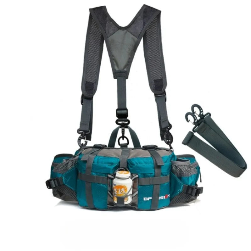 Best Outdoor Sports Waist Backpack - Lightweight & Waterproof Hiking Fanny Pack for Running, Cycling & Travel - Perfect for Hiking, Camping & Adventure Activities