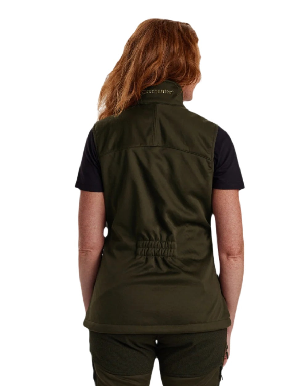 Deerhunter Women's Excape Softshell Vest - Lightweight Waterproof Outdoor Jacket for Hiking, Camping & Winter Activities