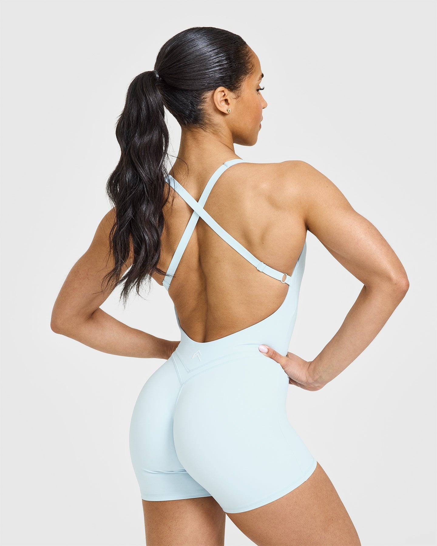 Unified Scoop Back All-in-One 6 | Cloud Blue | Comfortable Nursing & Maternity Wear for Everyday Use