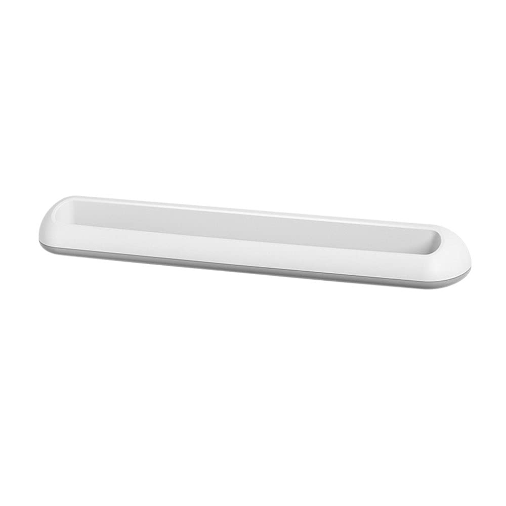 OUMIFA Thick Bath Towel Bar Rack - No Drill Wall Mounted Towel Holder for Bathroom, Washroom, Toilet - 28CM Grey-White Bathroom Accessory Set - Perfect for Spa, Hotel, and Home Decor